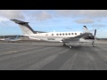 HD Must See! Beechcraft King Air 350 Start-Up and Take Off at Watsonville Municipal Airport-KWVI