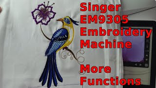 Singer EM9305 Embroidery Sewing Machine - Beyond the Basics