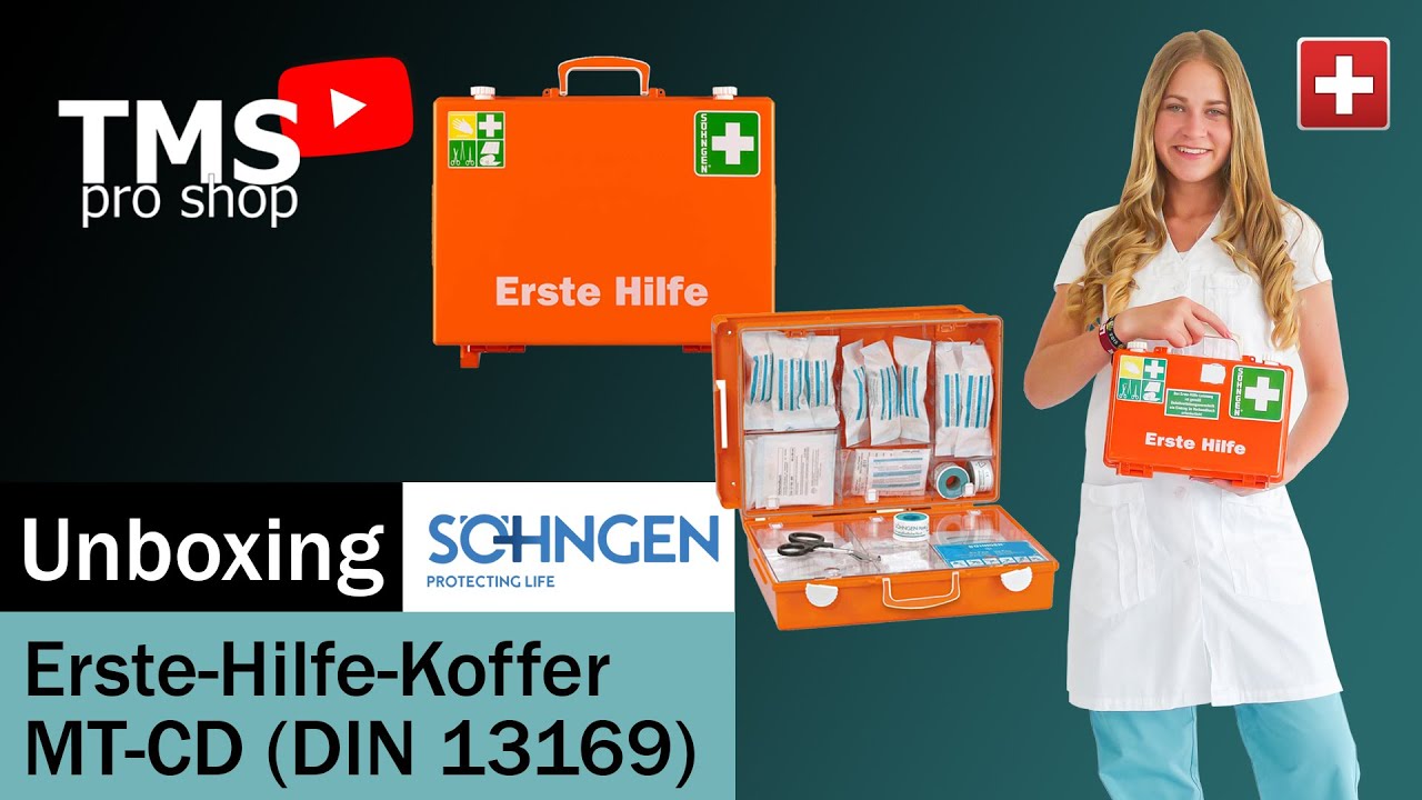 Unboxing: SÖHNGEN Erste-Hilfe-Koffer MT-CD (DIN 13169