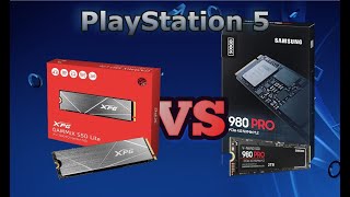 Playstation 5. Samsung 980 PRO VS ADATA XPG S50 Lite. Тест загрузки игр и другое.