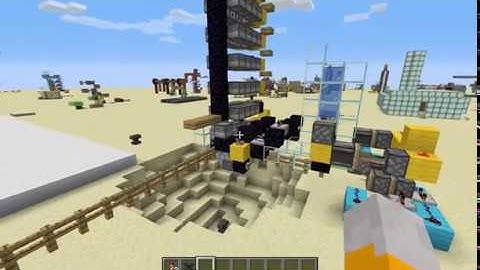 Minecraft Anvil Rail-Gun