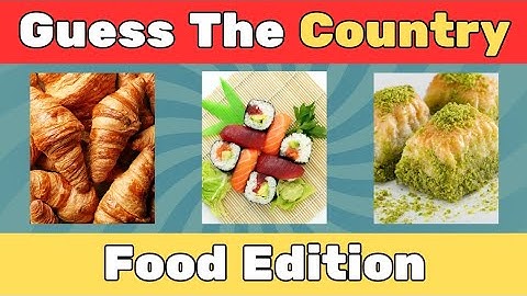Which Country Is This Dish From? | International Food Quiz Challenge