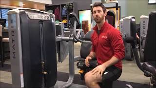 How to use the Matrix Abdominal Crunch machine at Innovative Health & Fitness