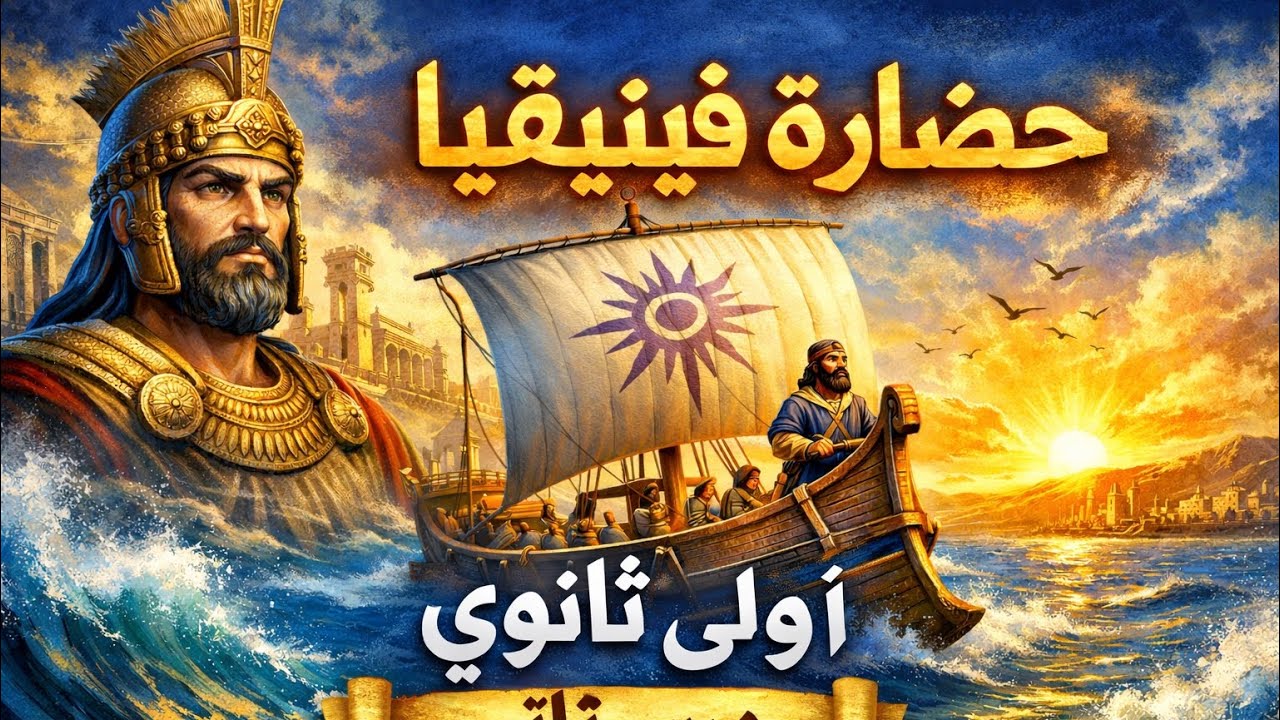 حضارة فينيقيا - اولي ثانوي - درس تاني 