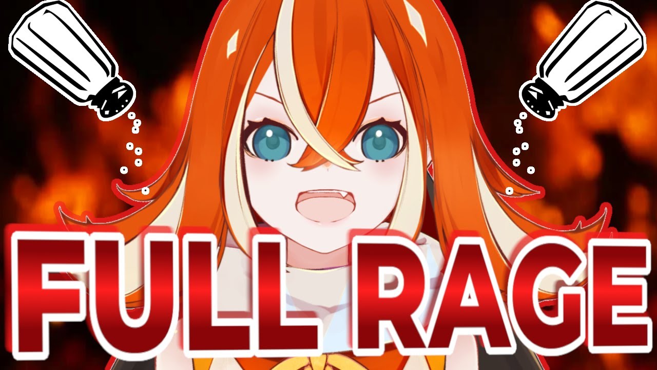 Getting Over It | Rage Compilation【VTUBER】