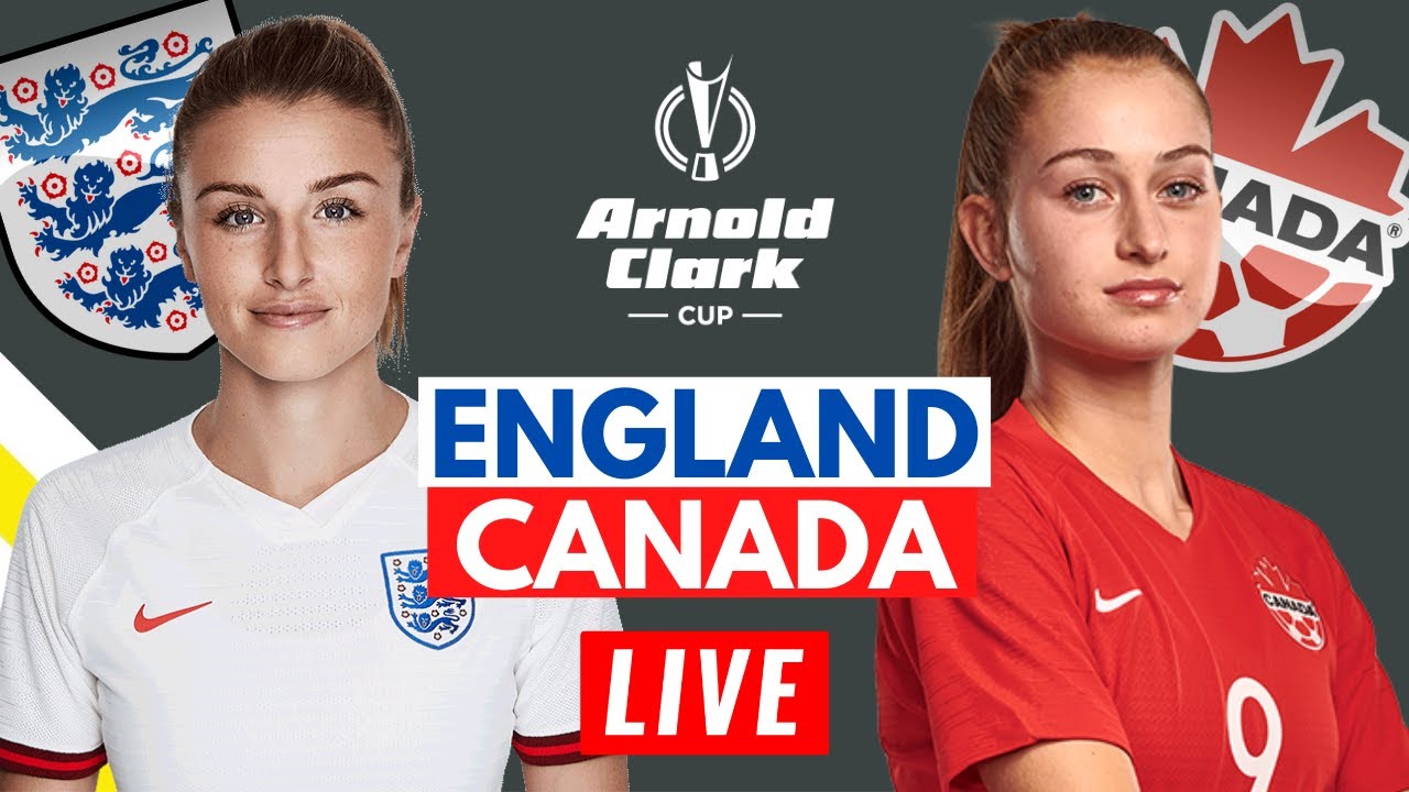 LIVE England Women 1-1 Canada Women Arnold Clark Cup Womens Football Live Stream Watch Along