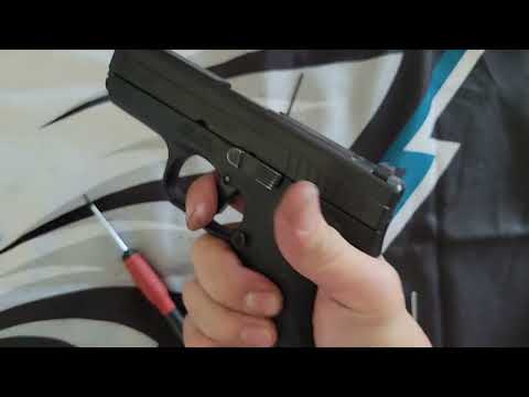 Mcarbo spring kit installation in kahr p45 part 2.  Trigger pull weight.