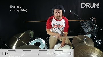 Drum Lesson: Ride Pattern Lesson Plan Week 7 - Reggae 1-Drop