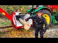  free 14m of firewood per hour with highpowered wood chipper