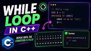 រៀនភាសា C++, សិក្សាអំពី While Loop