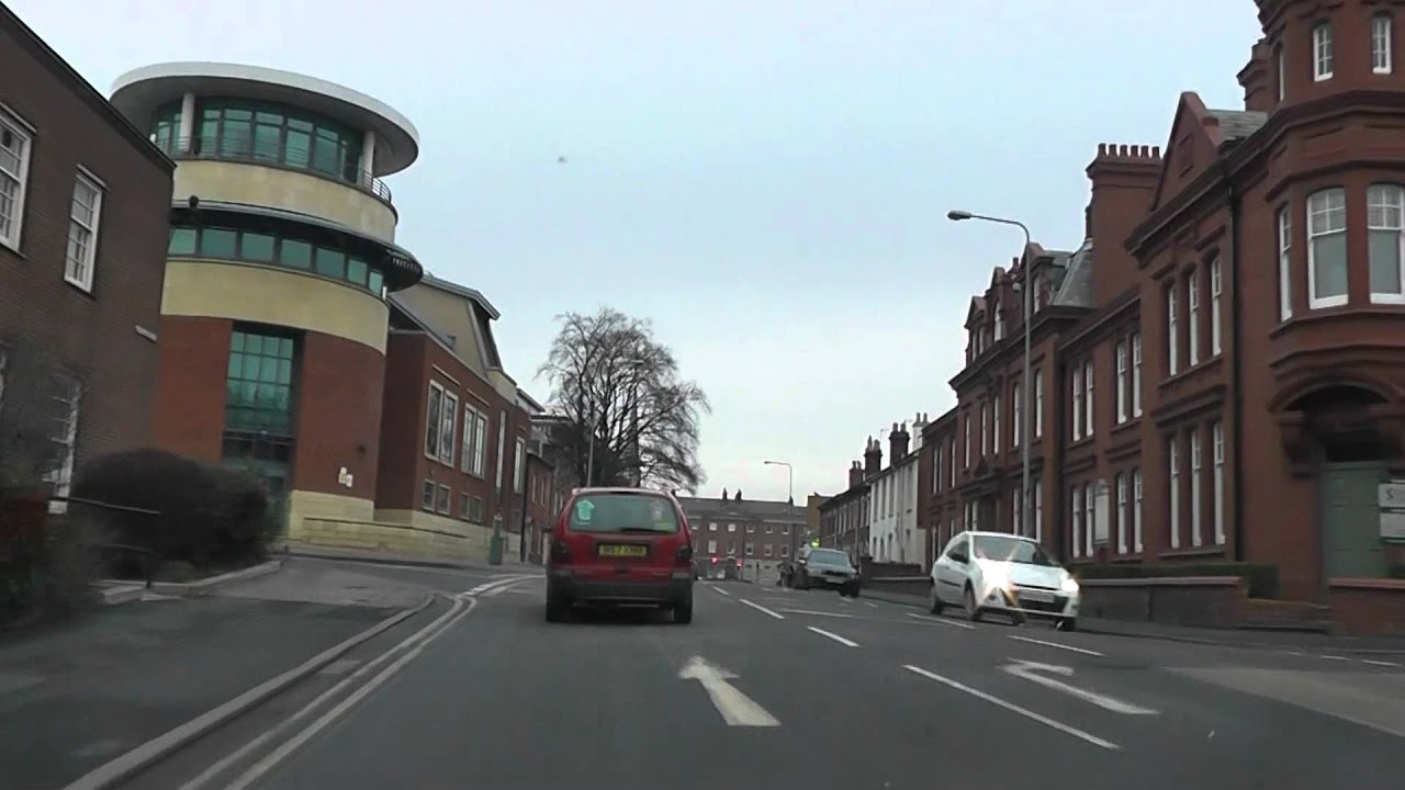 Driving Along Croft Road & Castle Street (A449), Worcester