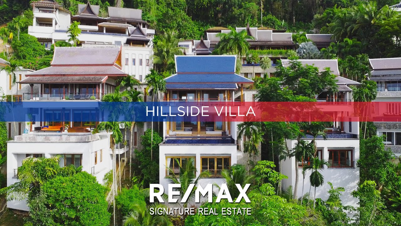 Hillside Villa REMAX Signature Real Estate Phuket, Thailand YouTube