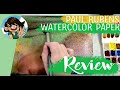 Paul Rubens 100% Cotton Watercolor Block Paper Review