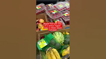 Biggest Food Give Away 7 27 2025 