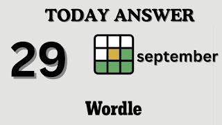 Information Today's Wordle Answer Sep 29, 2026 #1928 – NYT Wordle Hints & Updates Update
