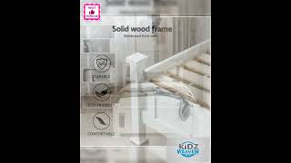 Artiss King Single Bed Frame and Bookshelf