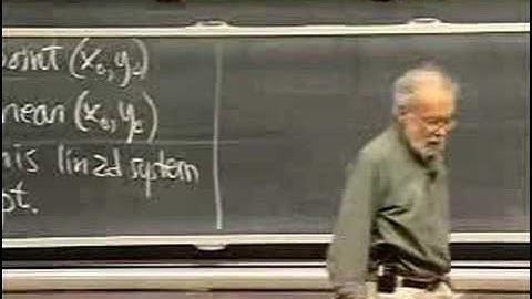 Lec 31 | MIT 18.03 Differential Equations, Spring 2006
