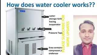 How does water Cooler works | water cooler working principle hindi | water cooler mechanism