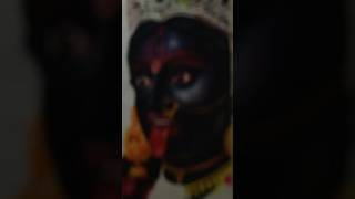 Maa Kali with Soft pastels Colours, Realistic Portrait Maa kali #shorts #viral #shortsfeed #art