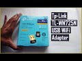 TP Link USB WiFi Adapter TL-WN725N | Unboxing & Testing