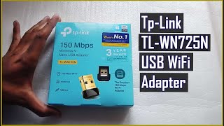 TP Link WiFi Adapter TL-WN725N & Testing - YouTube