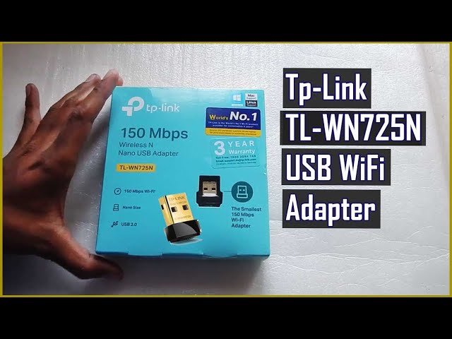 TP Link USB WiFi Adapter TL-WN725N | Unboxing & Testing - YouTube