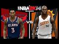 2K14 SEASON | Atlanta HAWKS vs Phoenix SUNS