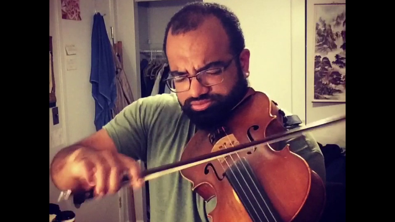 Bach practice Chaconne on Viola YouTube