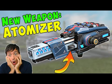 NEW Weapon ATOMIZER & Shotgun Rebalance - War Robots Gameplay WR