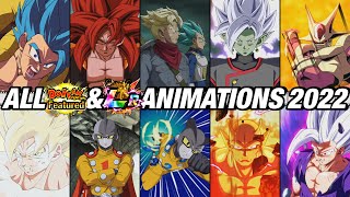 All Dokkan Festival And Summonable Lr Animations 2022 Full Compilation Dragon Ball Z Dokkan Battle