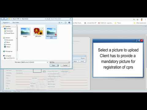 How to Register in the Client Profile Registration System (CPRS)