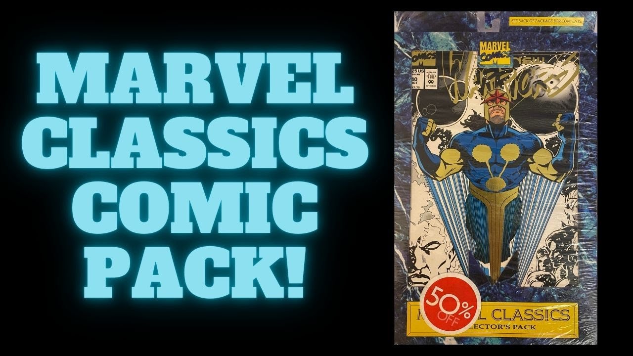 MARVEL CLASSICS COMIC BOOK PACK! 