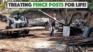 I'm Putting In A High Fence Pen! (Deer, Elk And Reindeer!) Another Diesel Project...