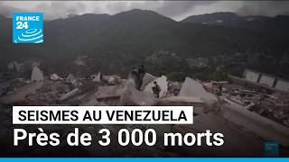 Venezuela : la crainte de perdre la dépouille de proches victimes des séismes • FRANCE 24