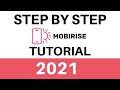 How To Build Website With Mobirise - Mobirise Tutorial 2022
