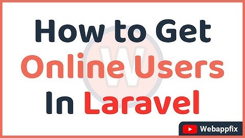 How to Get Online Users in Laravel | How to Determine User Online Status in Laravel | Laravel Cache