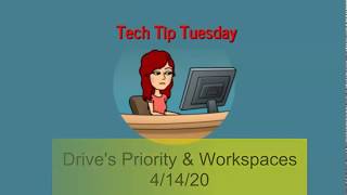 Drive's Priority & Workspaces