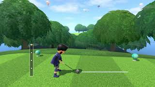 Nintendo Switch Sports Extreme Golf Highlights (With Driver and Spoon Only) Plus Old Camera angle