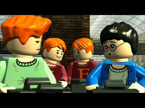 LEGO Harry Potter Years 1-4 Walkthrough Part 1 - Year 1 - 'The Magic Begins & Out of the Dungeon'