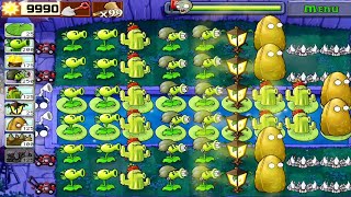 PVZ MOD | SURVIVAL GAMEPLAY | 5FLAGS COMPLETED IN 12:33 MINUTES | FULL HD 1080p