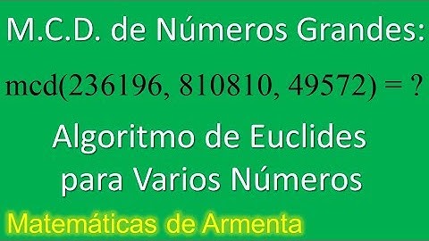 maximo comun divisor de numeros ejemplo 2