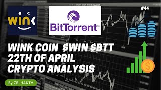 WIN WINK BTT Coin CRYPTO ANALYSIS charting technical 22 April 2021