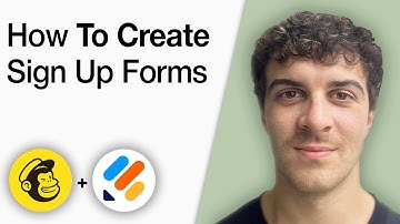 How to Create Mailchimp Sign Up Forms Using Jotform [2025 Full Guide]