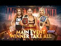 Ronda rousey vs charlotte flair vs becky lynch  winner take all  wrestlemania 35 en espaol