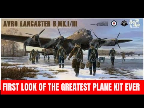 Greatest Airplane Model Ever. Border Models 1/32 Lancaster with full interior ( First look preview )