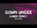 Men At Work - Down Under (Lyrics) (Luude Remix) Tiktok | "do you come from a land down under"