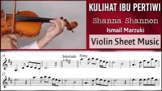 [Free Sheet] Kulihat Ibu Pertiwi - Ismail Marzuki [Violin Cover With Sheet Music]
