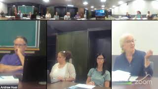 BFUHS School Board Meeting 8/10/26