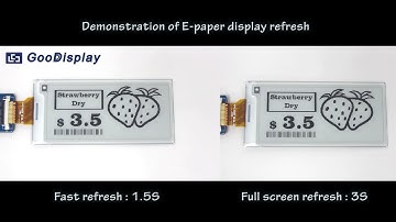 2.9 inch e-paper display, GDEY029T94 SSD1680