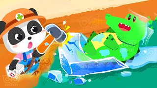 Baby Panda - Care for animals #2 - Take care of sick animals at the rescue station | BabyBus Games by OWLBERT 3,544 views 1 year ago 14 minutes, 32 seconds